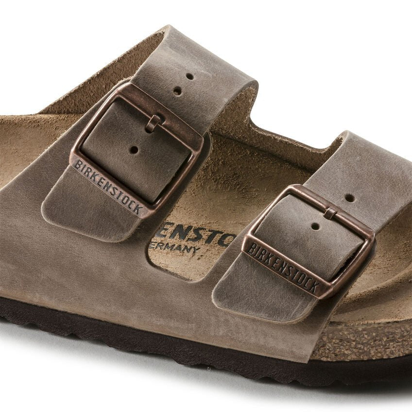 Birkenstock Unisex Arizona Oiled Narrow Tobacco