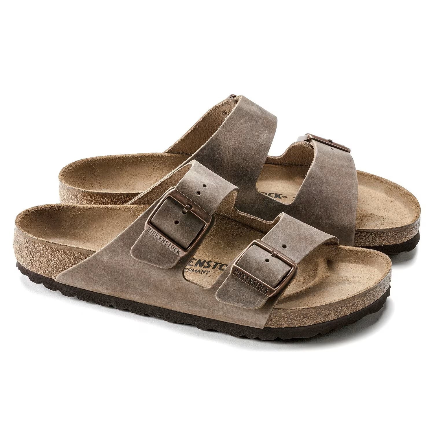 Birkenstock Unisex Arizona Oiled Narrow Tobacco