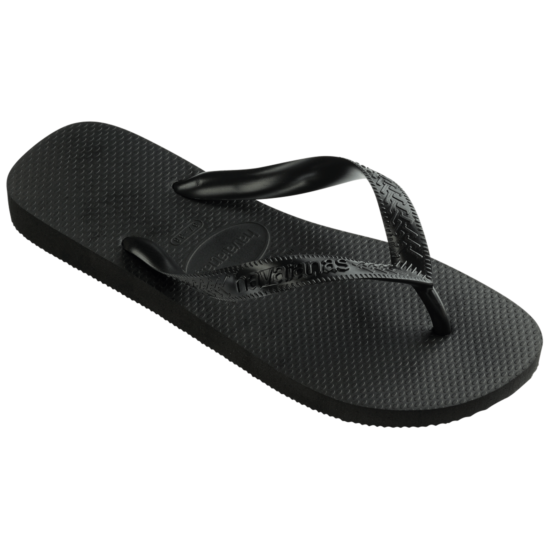 Havaianas Unisex Top Sandal Black