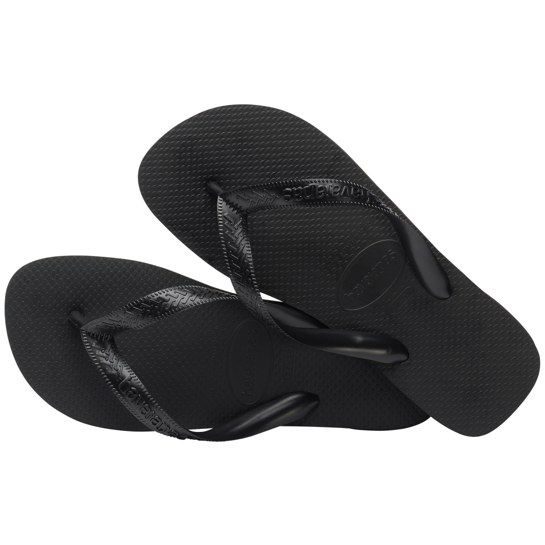 Havaianas Unisex Top Sandal Black