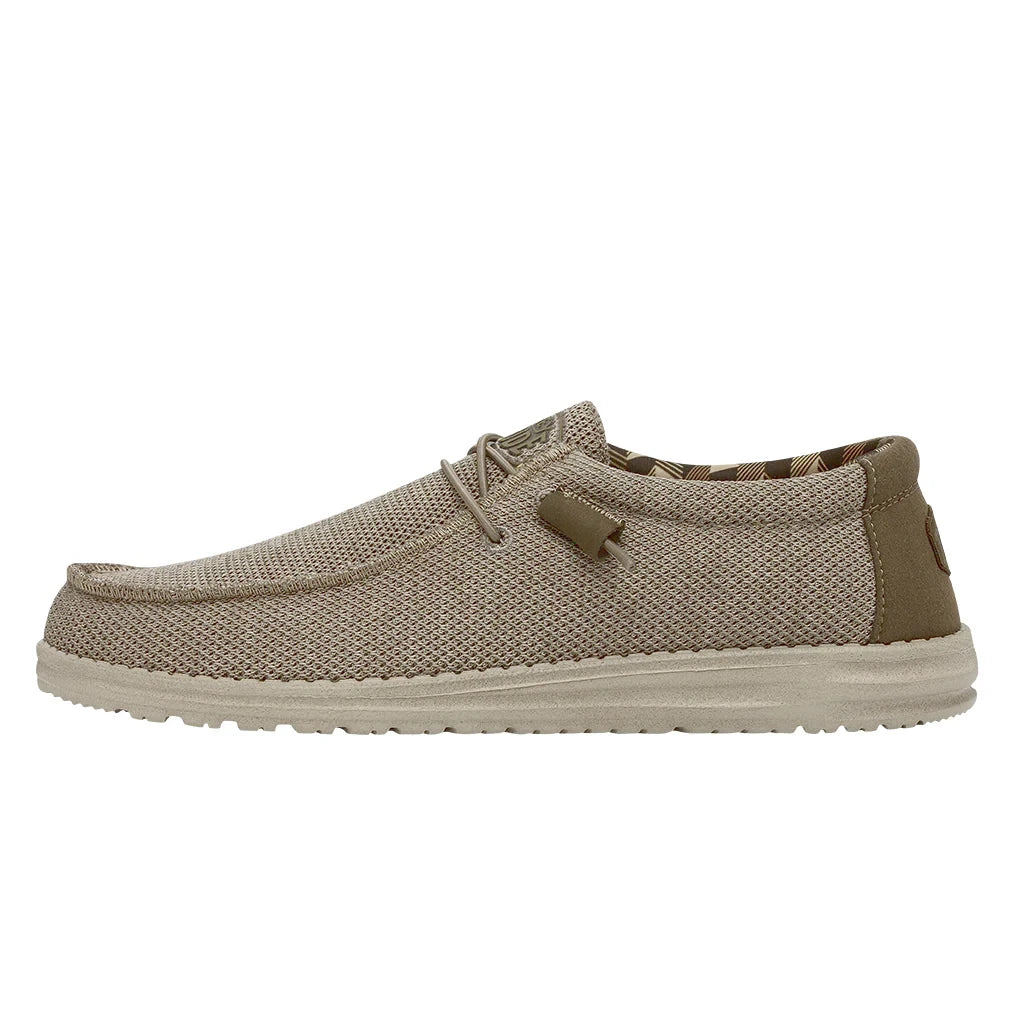 Hey Dude Wally Sox Shoes Beige