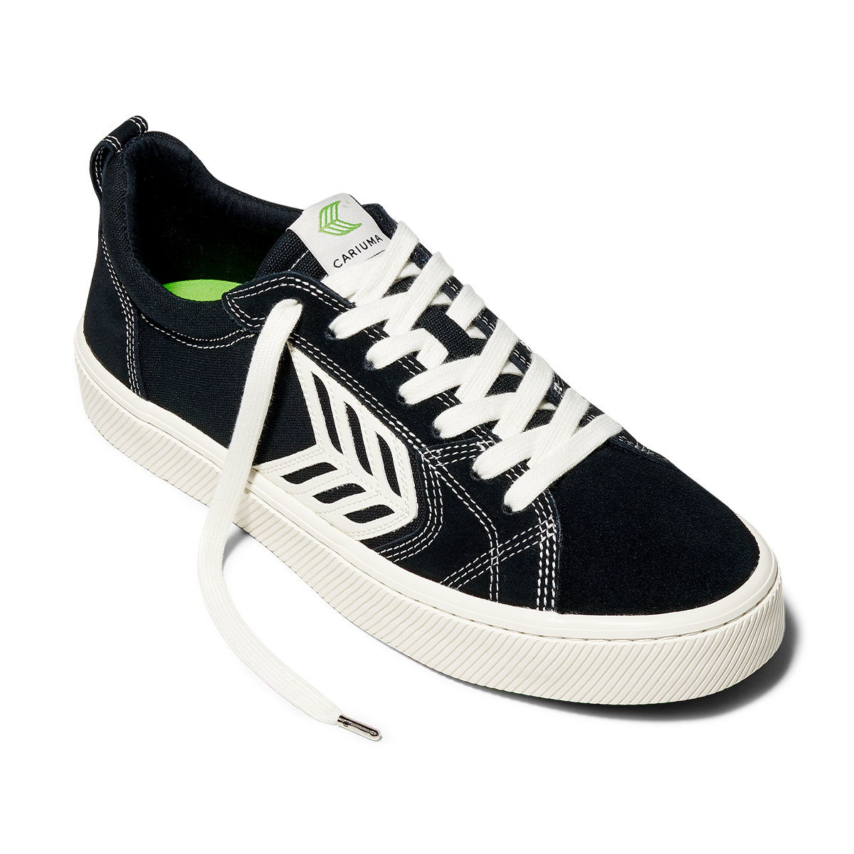 Cariuma Mens Catiba Pro Low Black Contrast