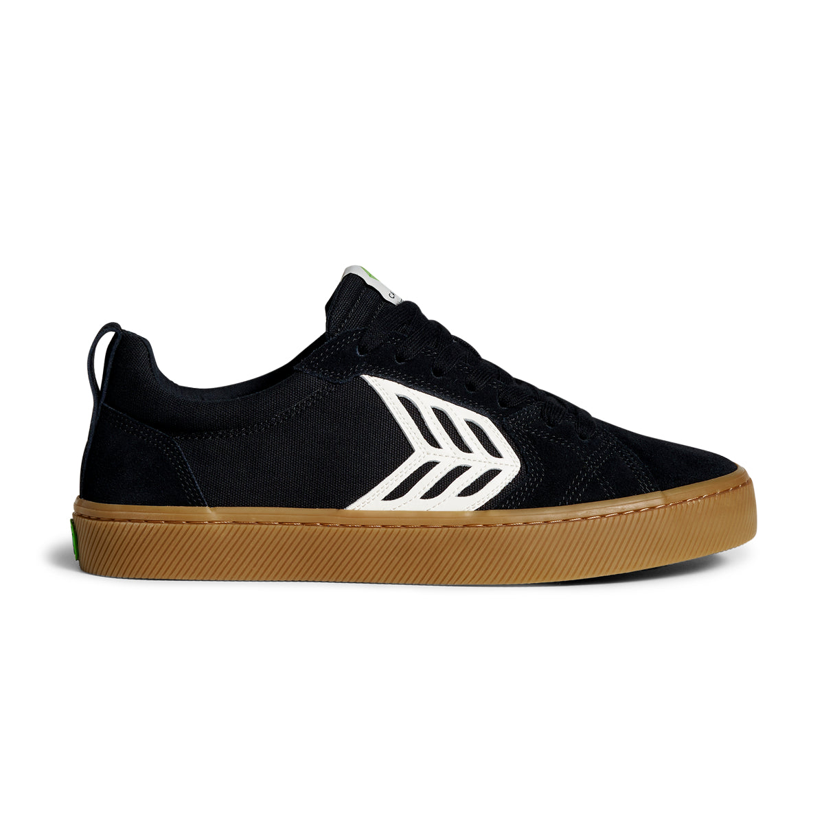 Cariuma Catiba Pro Skate Gum Black Suede Sneaker
