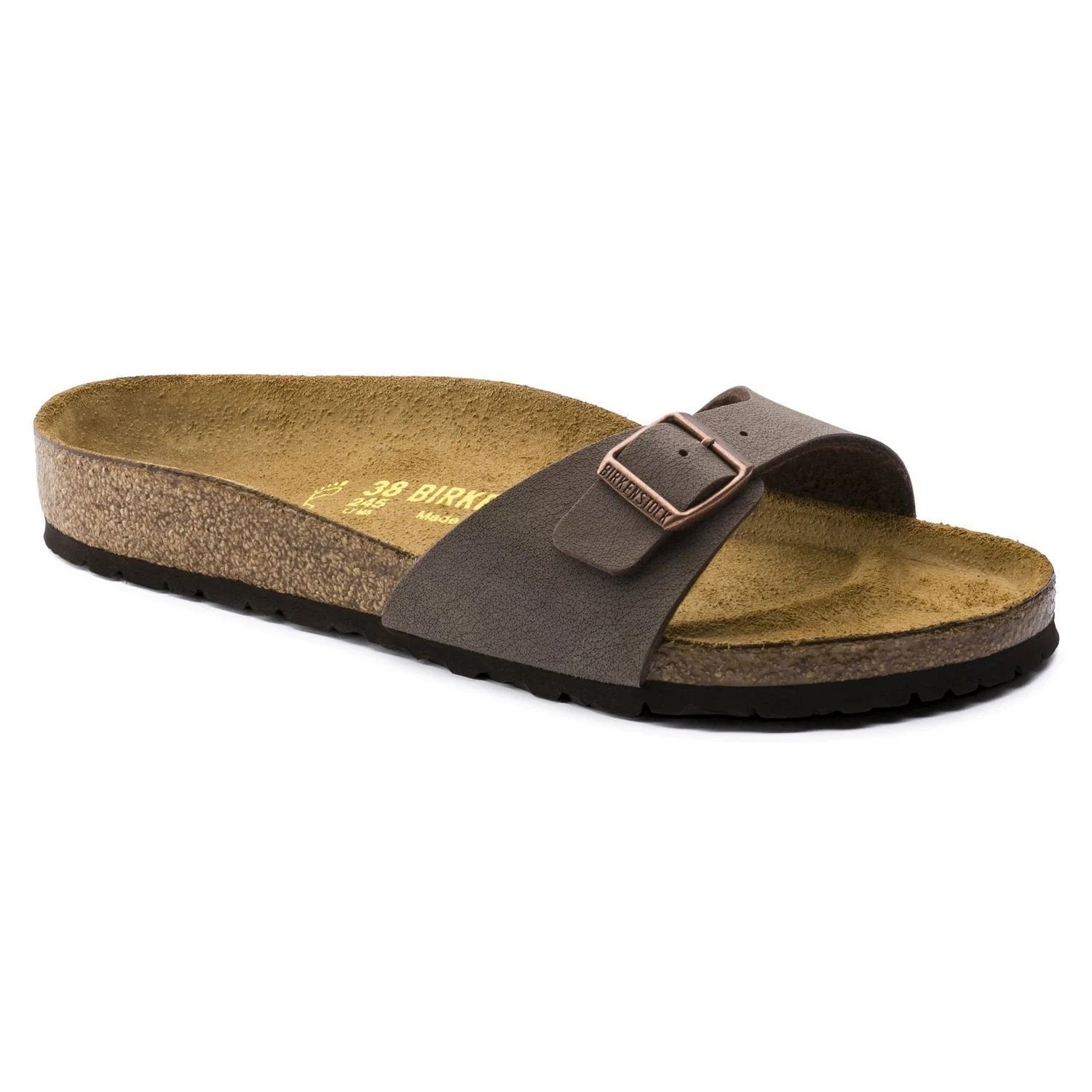 Birkenstock Womens Madrid Birkibuck Narrow Mocha