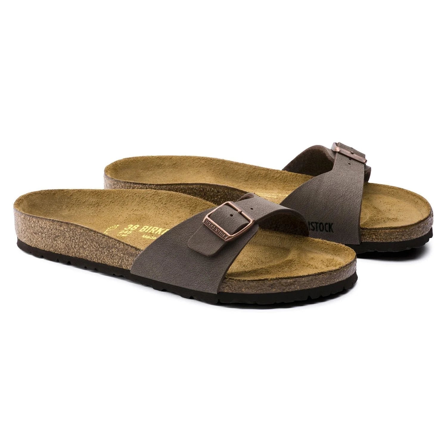 Birkenstock Womens Madrid Birkibuck Narrow Mocha