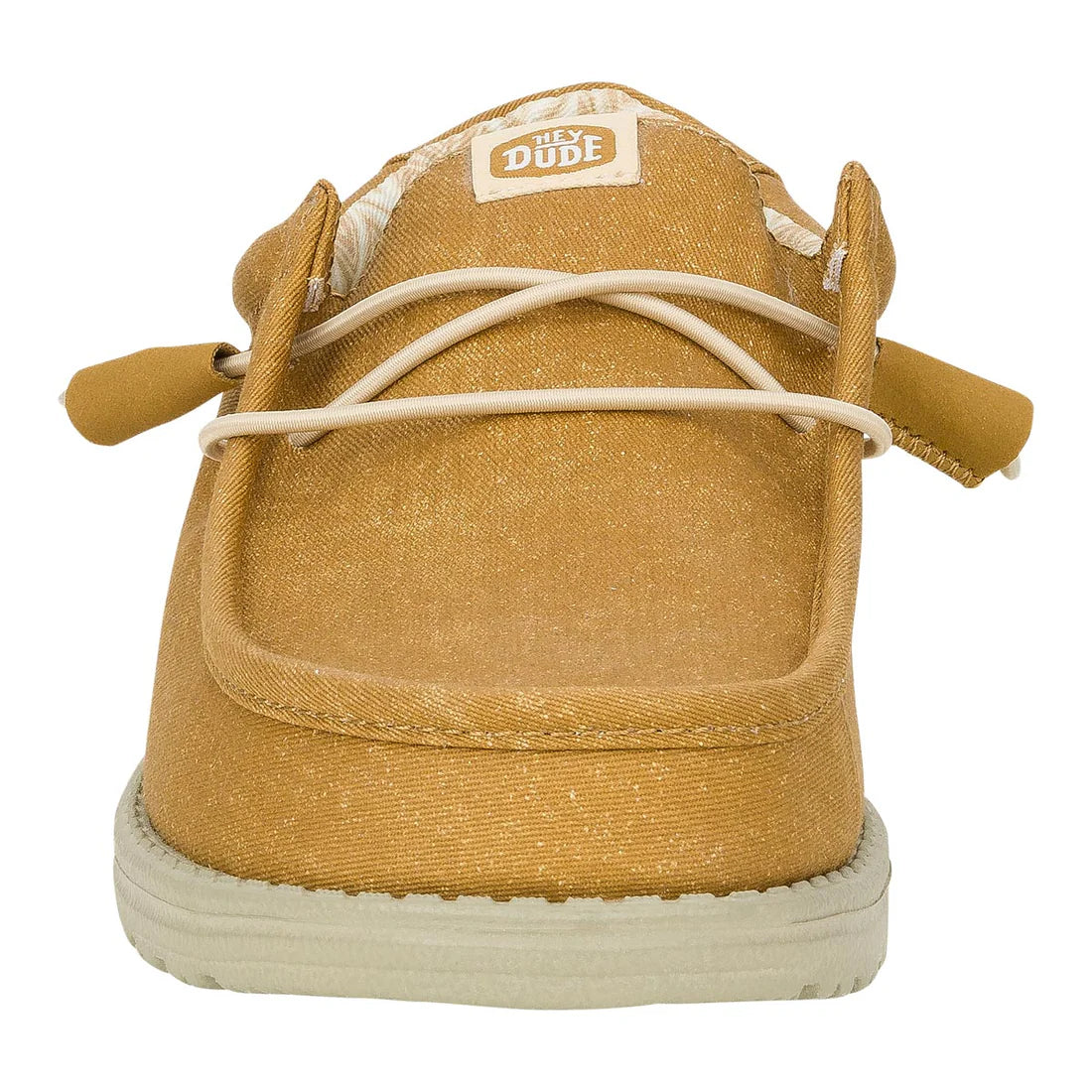 Hey Dude Mens Wally Stretch Canvas Cumin Brown