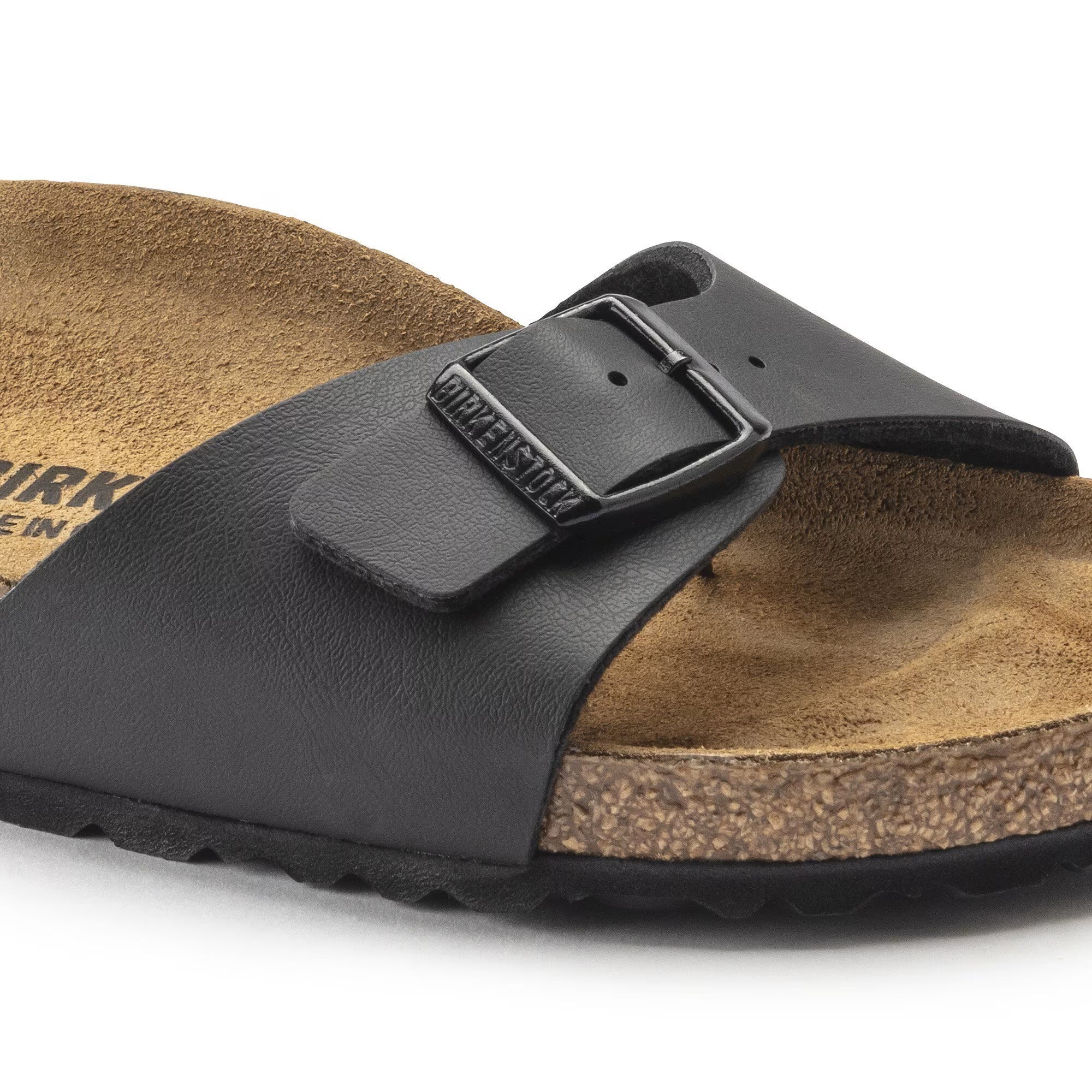 Birkenstock Madrid Birko-Flor Narrow Black