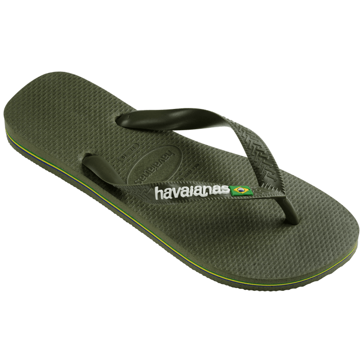 Havaianas Unisex Brazil Logo Green