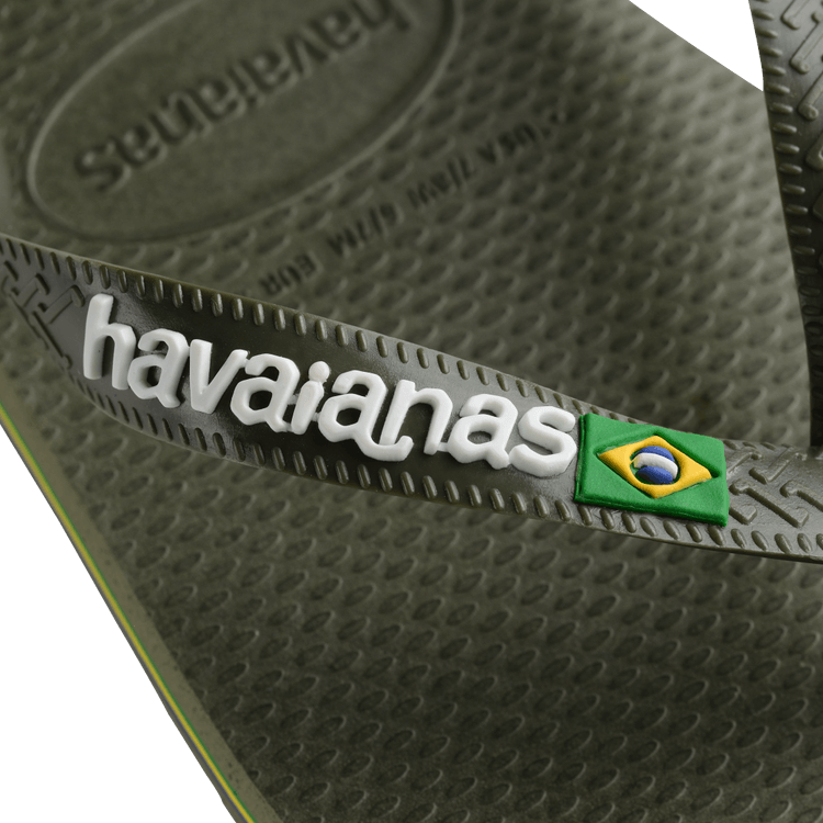 Havaianas Unisex Brazil Logo Green