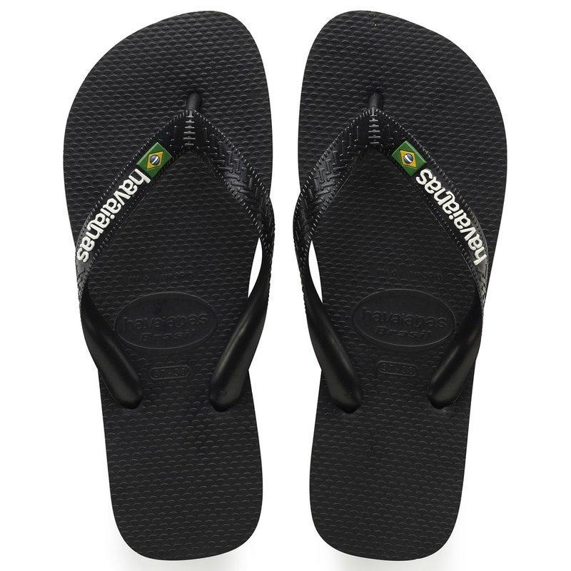 Havaianas Brazil Logo Black