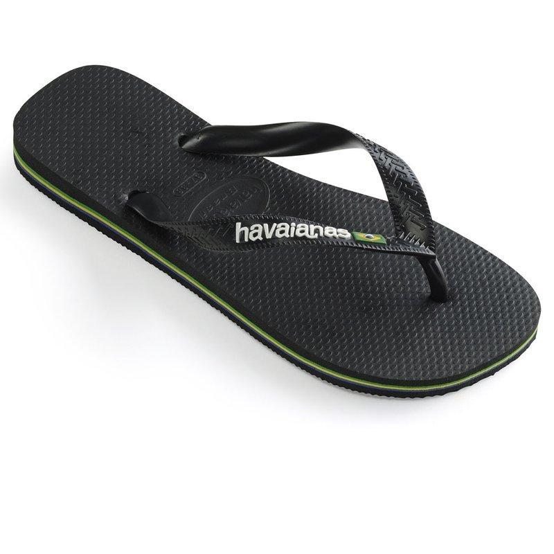 Havaianas Brazil Logo Black