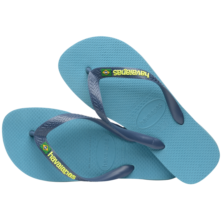 Havaianas Brazil Logo Nautical Blue