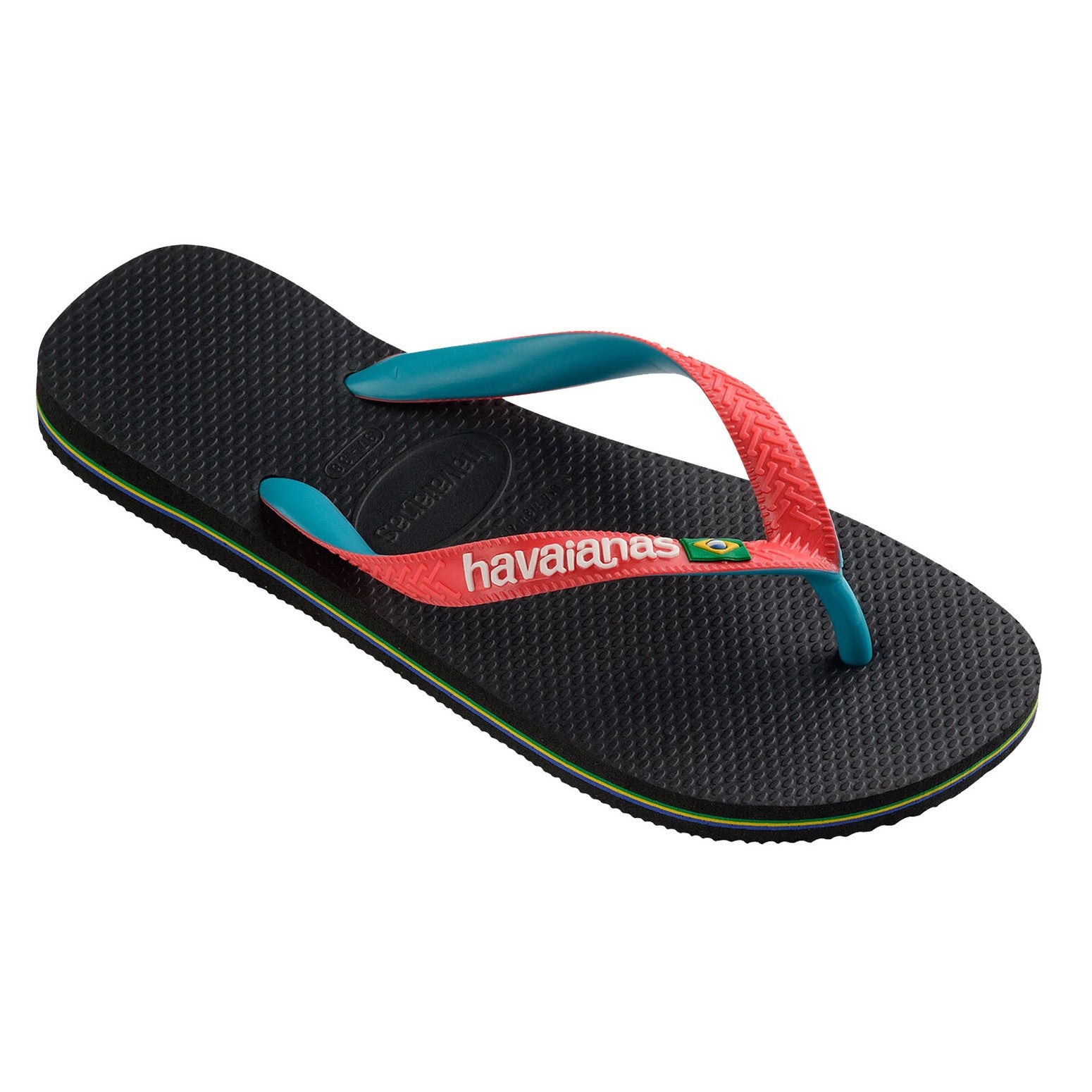 Havaianas Brazil Mix Black Red Ruby