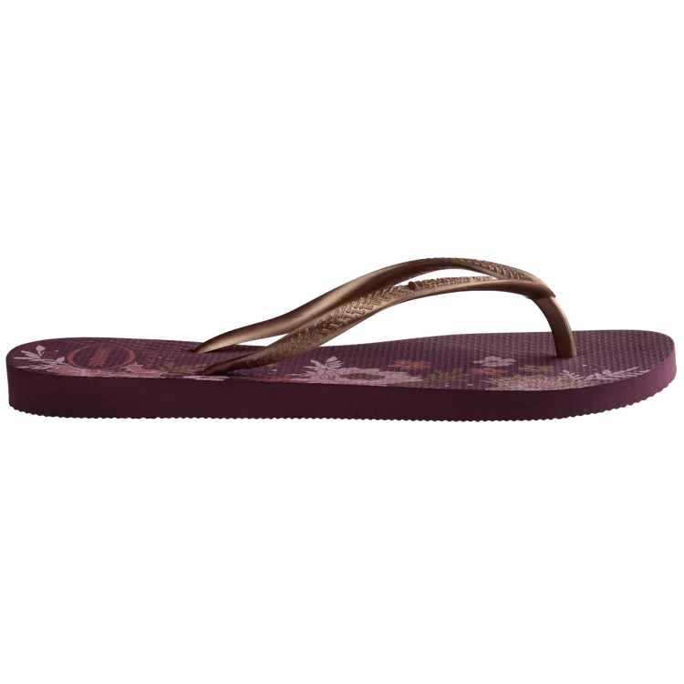 Havaianas Womens Slim Organic Purple Soil