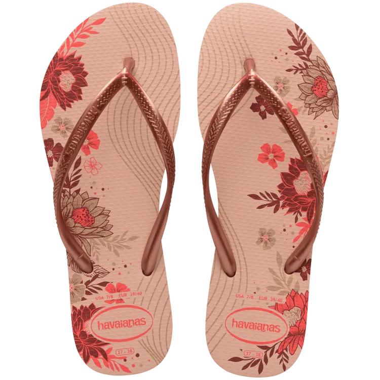 Havaianas Womens Slim Organic Ballet Rose