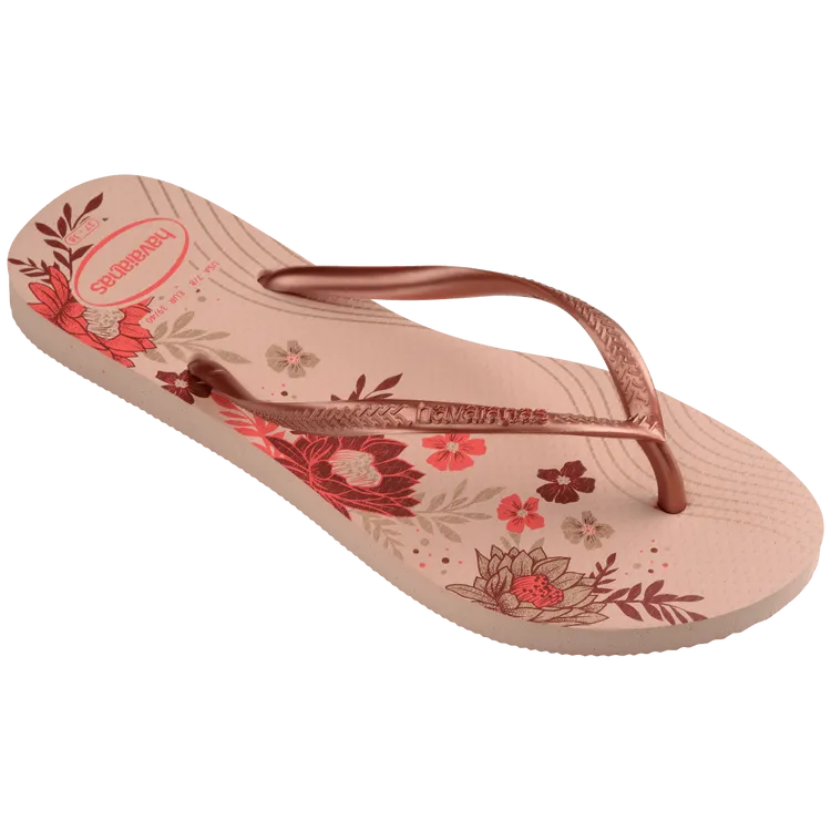 Havaianas Womens Slim Organic Ballet Rose