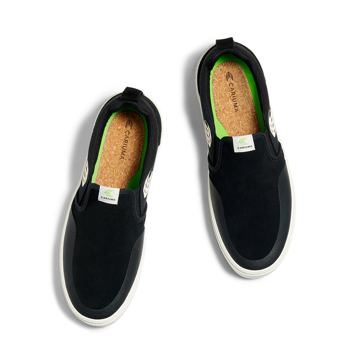 Cariuma Unisex Slip On Pro Skate Black Ivory