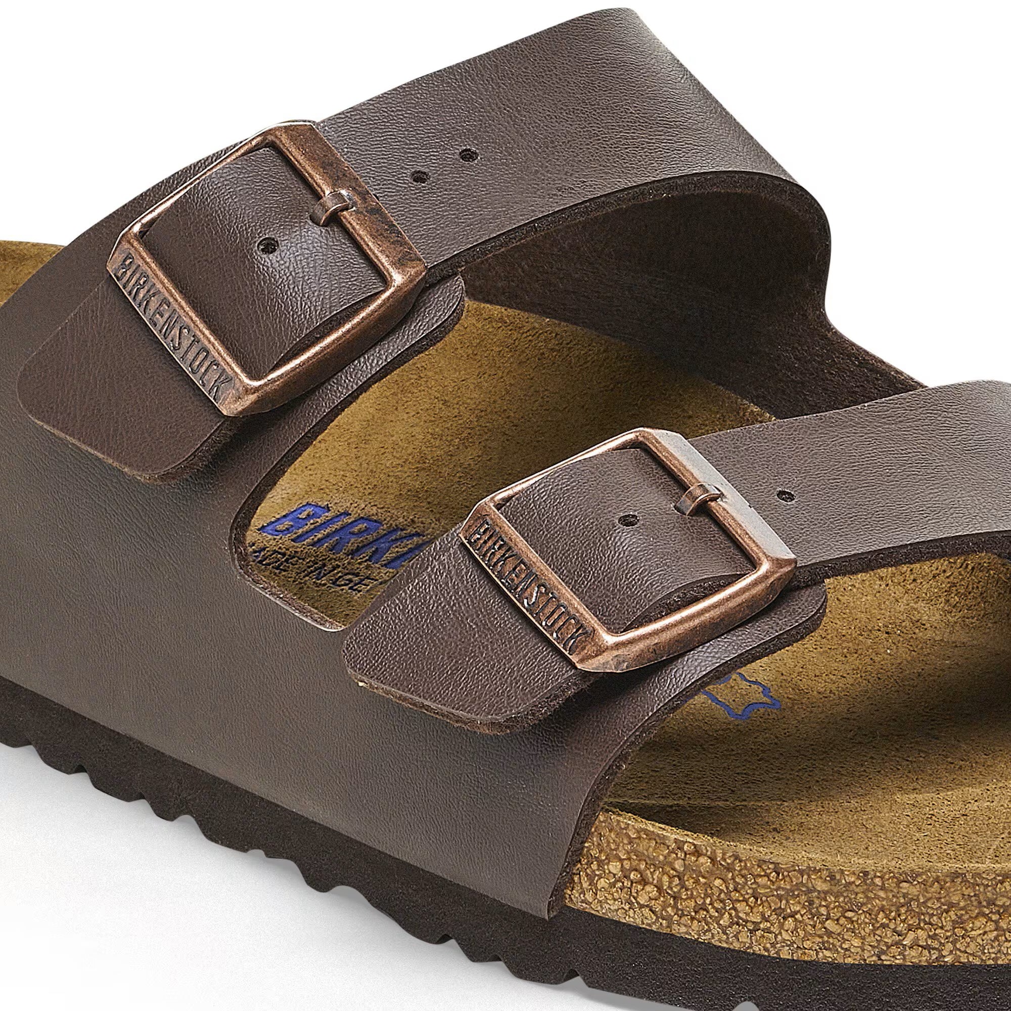 Birkenstock Arizona Birko-Flor Regular Dark Brown