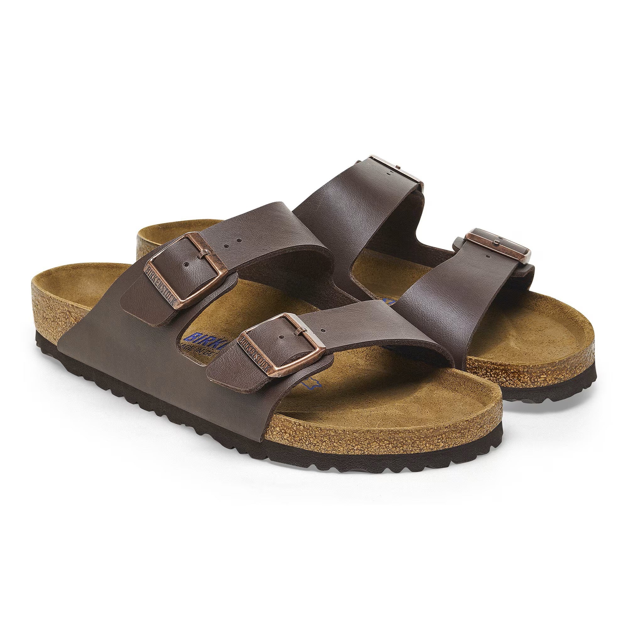 Birkenstock Arizona Birko-Flor Regular Dark Brown
