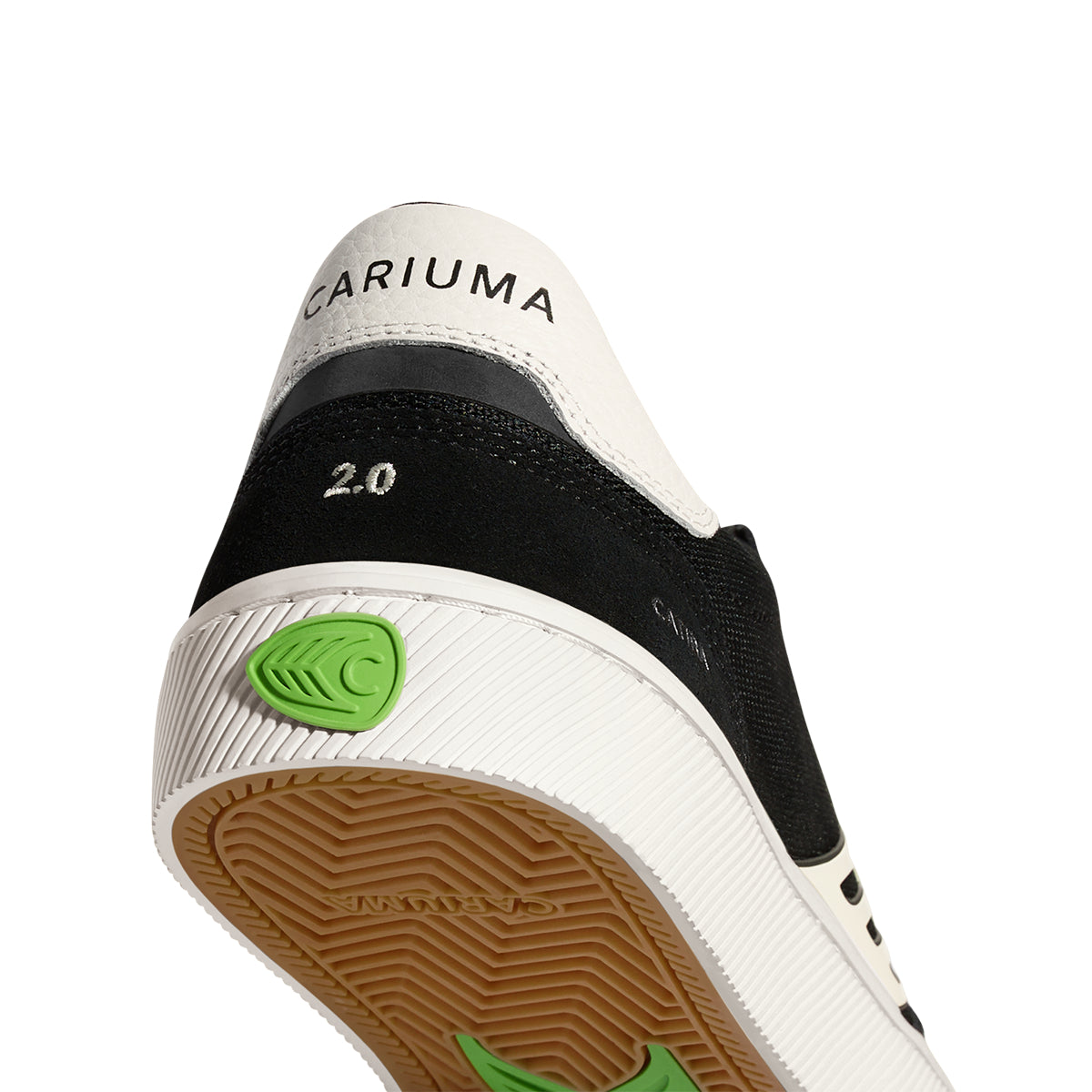 Cariuma Unisex Catiba Pro 2.0 Black Suede Ivory