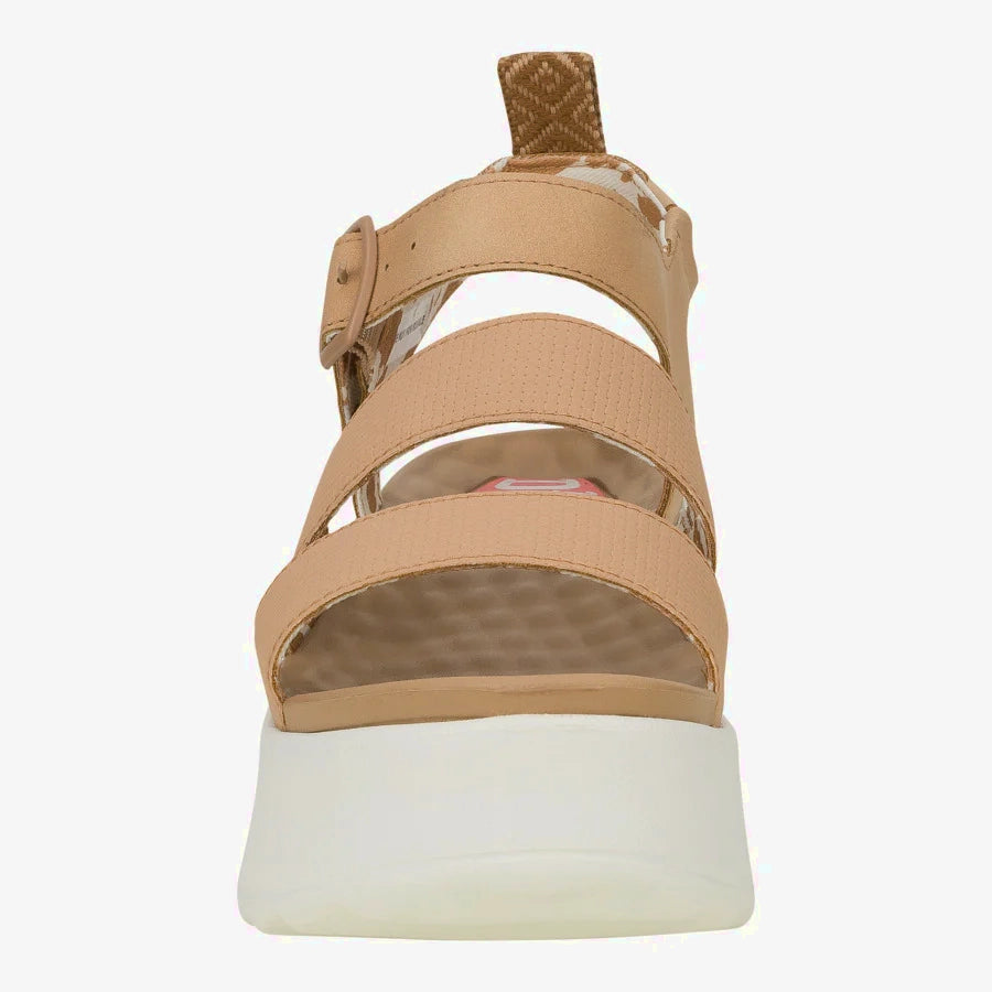 Hey Dude Womens Delray Buckle Classic Tan