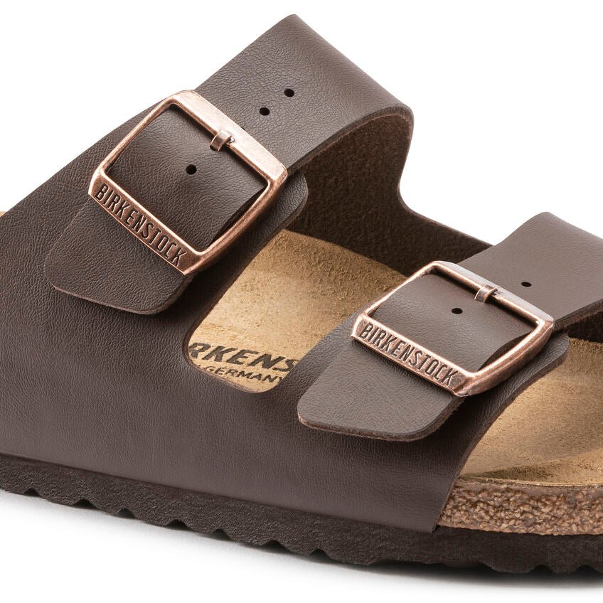 Birkenstock Arizona Birko-Flor Dark Brown Narrow - Main Image