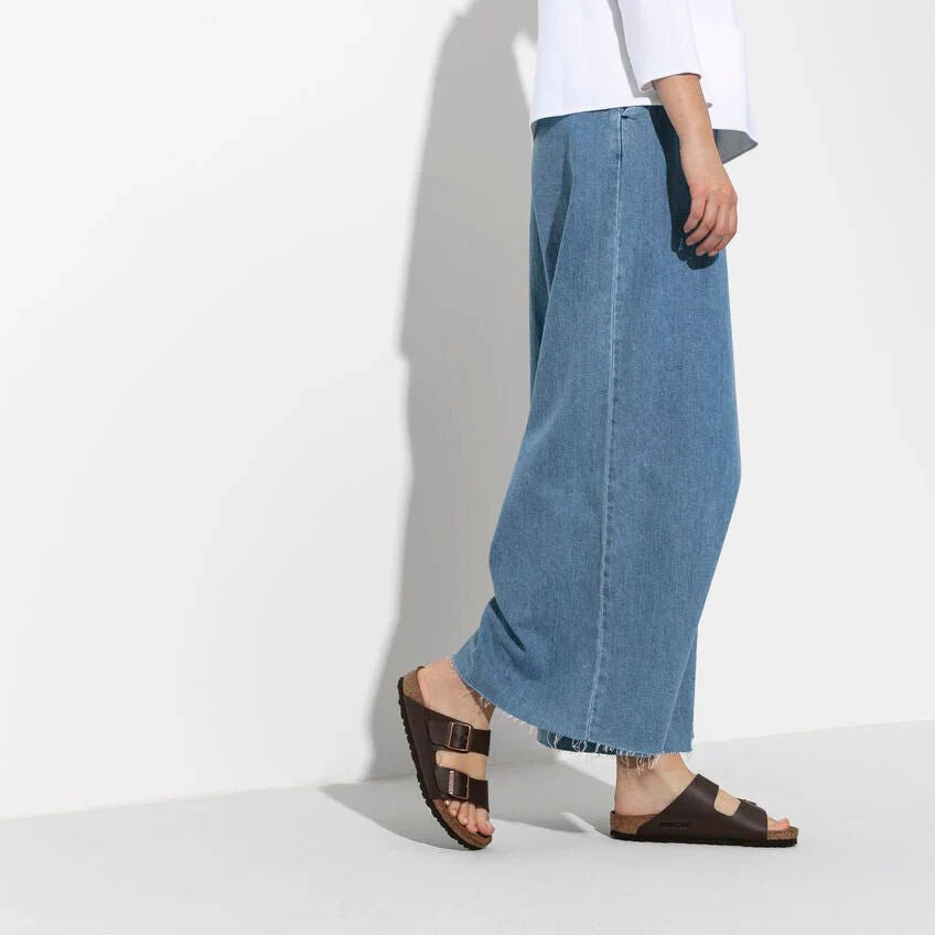 Birkenstock Arizona Birko-Flor Dark Brown Narrow