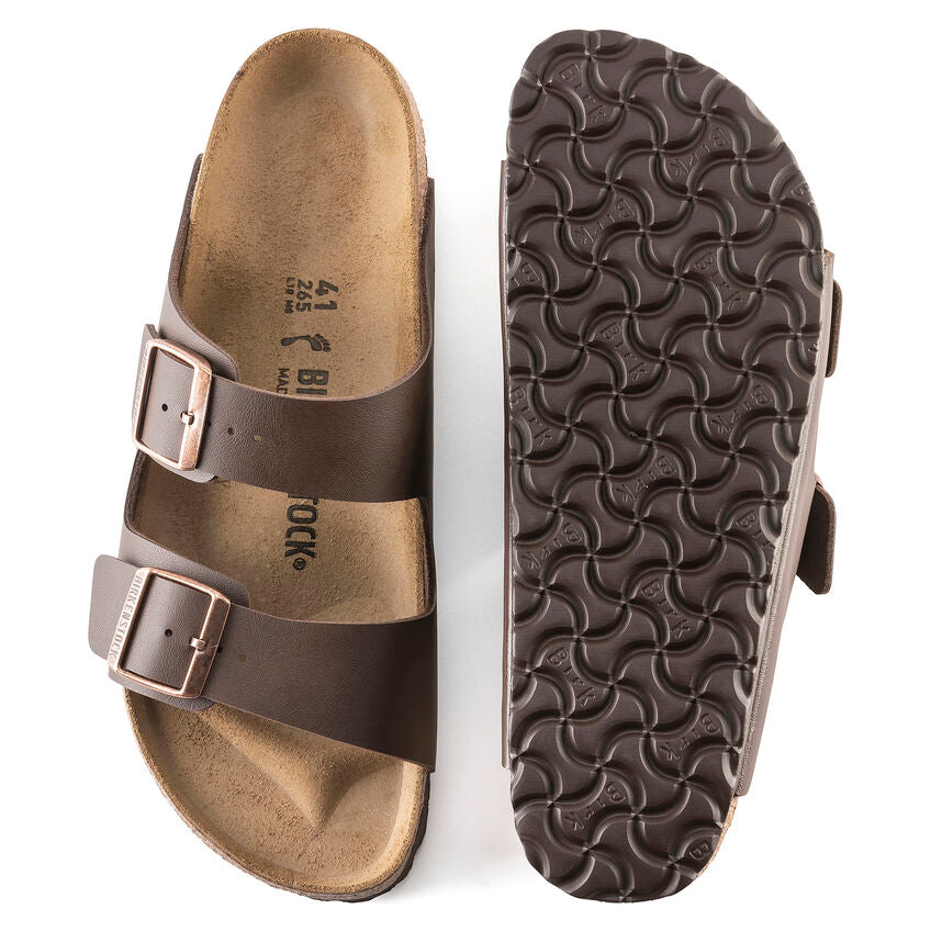 Birkenstock Unisex Arizona Narrow Dark Brown