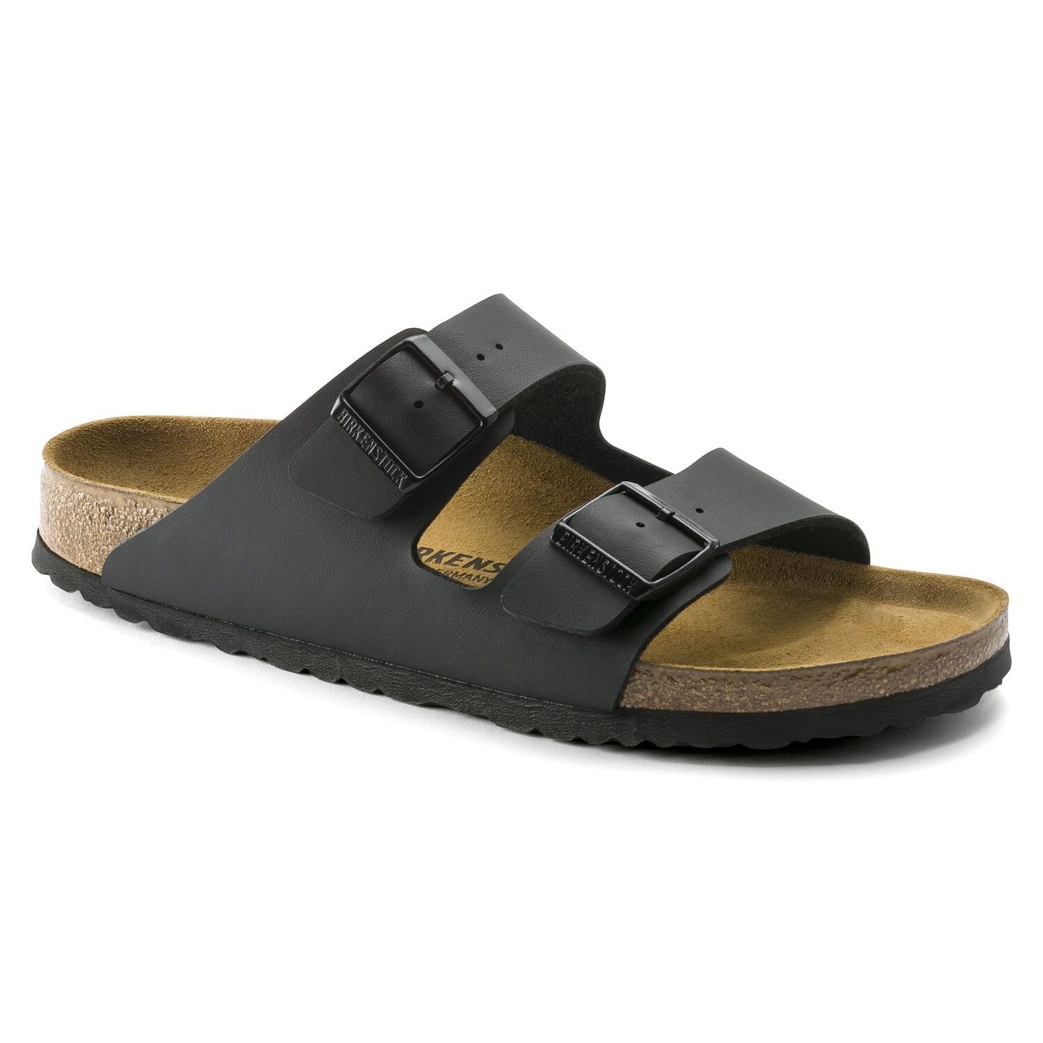 Birkenstock Unisex Arizona Birko-Flor Narrow Black