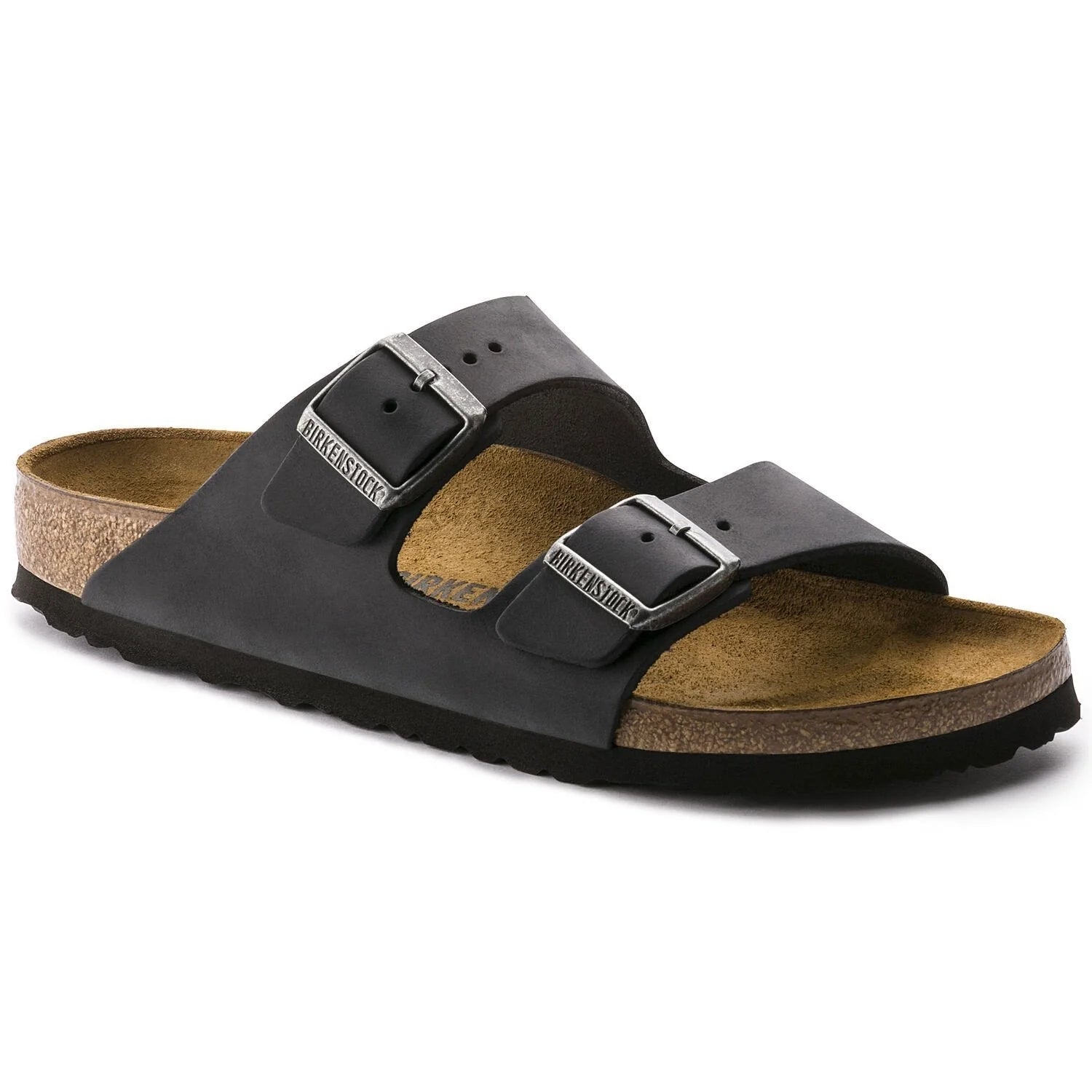 Birkenstock Unisex Arizona Oiled Narrow Black