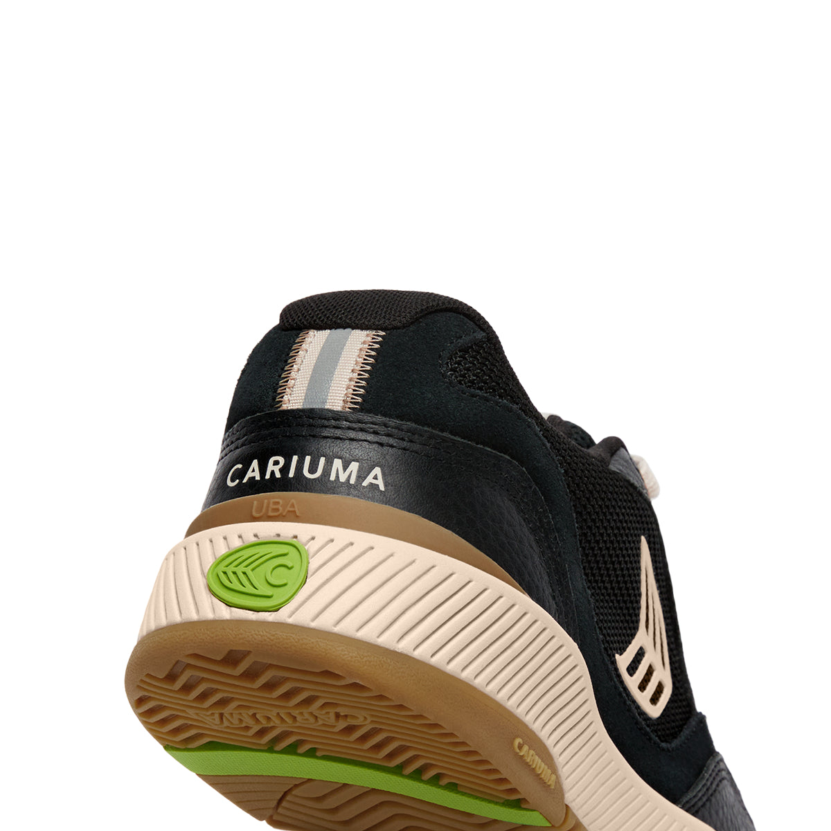Cariuma Unisex Uba Pro Black Suede And Mesh