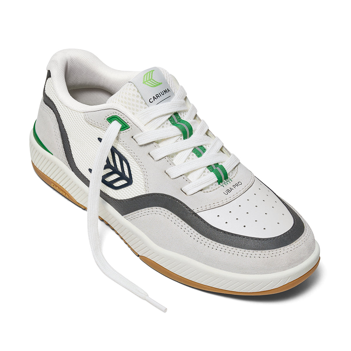 Cariuma Unisex Uba Pro Smoke White Suede Sneaker
