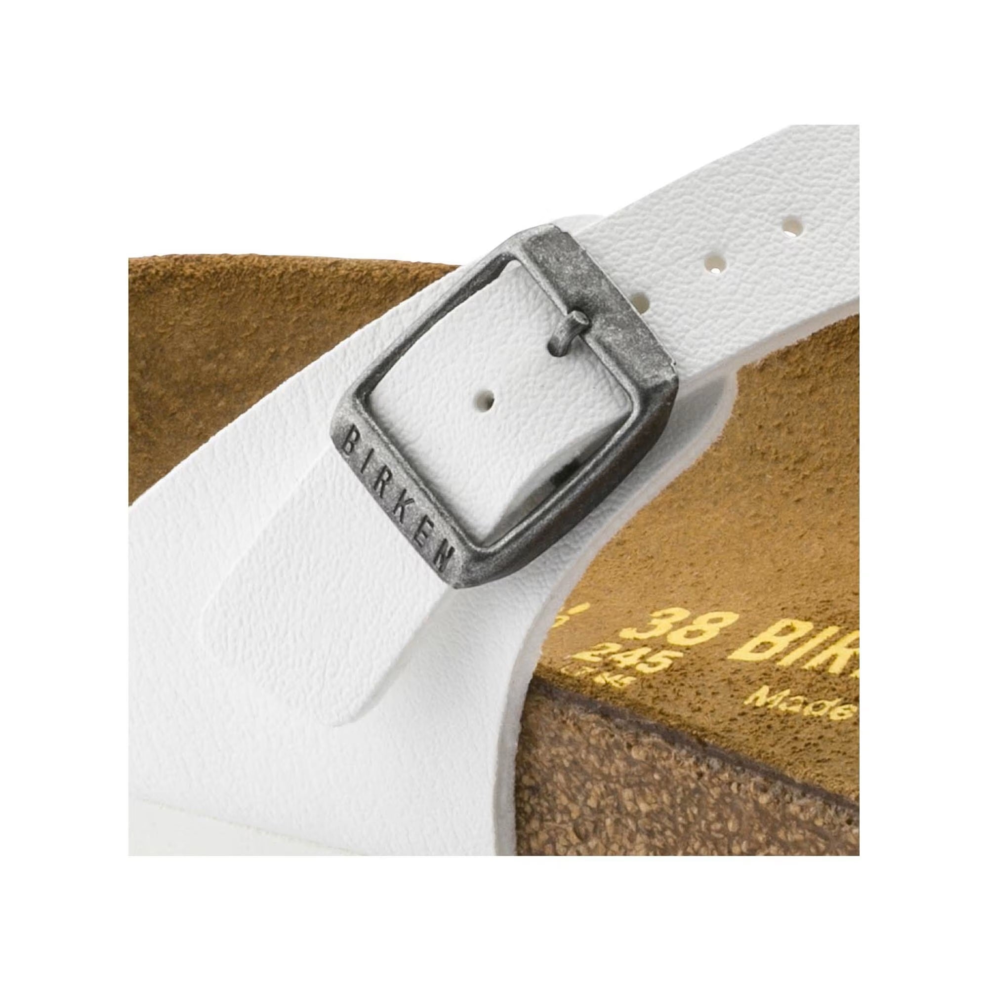 Birkenstock Gizeh Birko Flor Regular White
