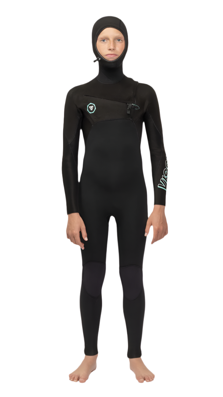 Vissla 7 Seas 4-3 Boys Full Hooded Chest Zip
