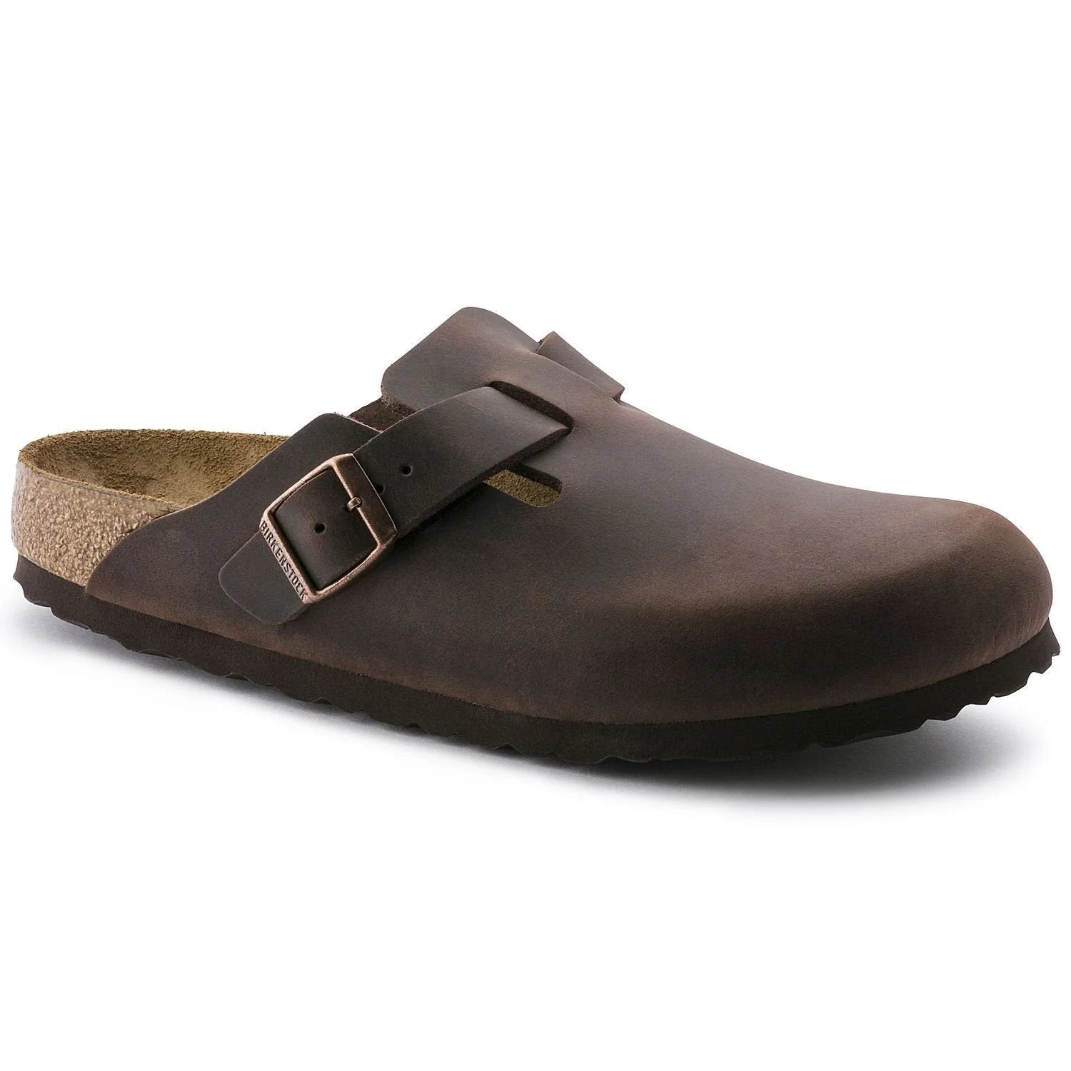 Birkenstock Boston Oiled Leather Regular Habana