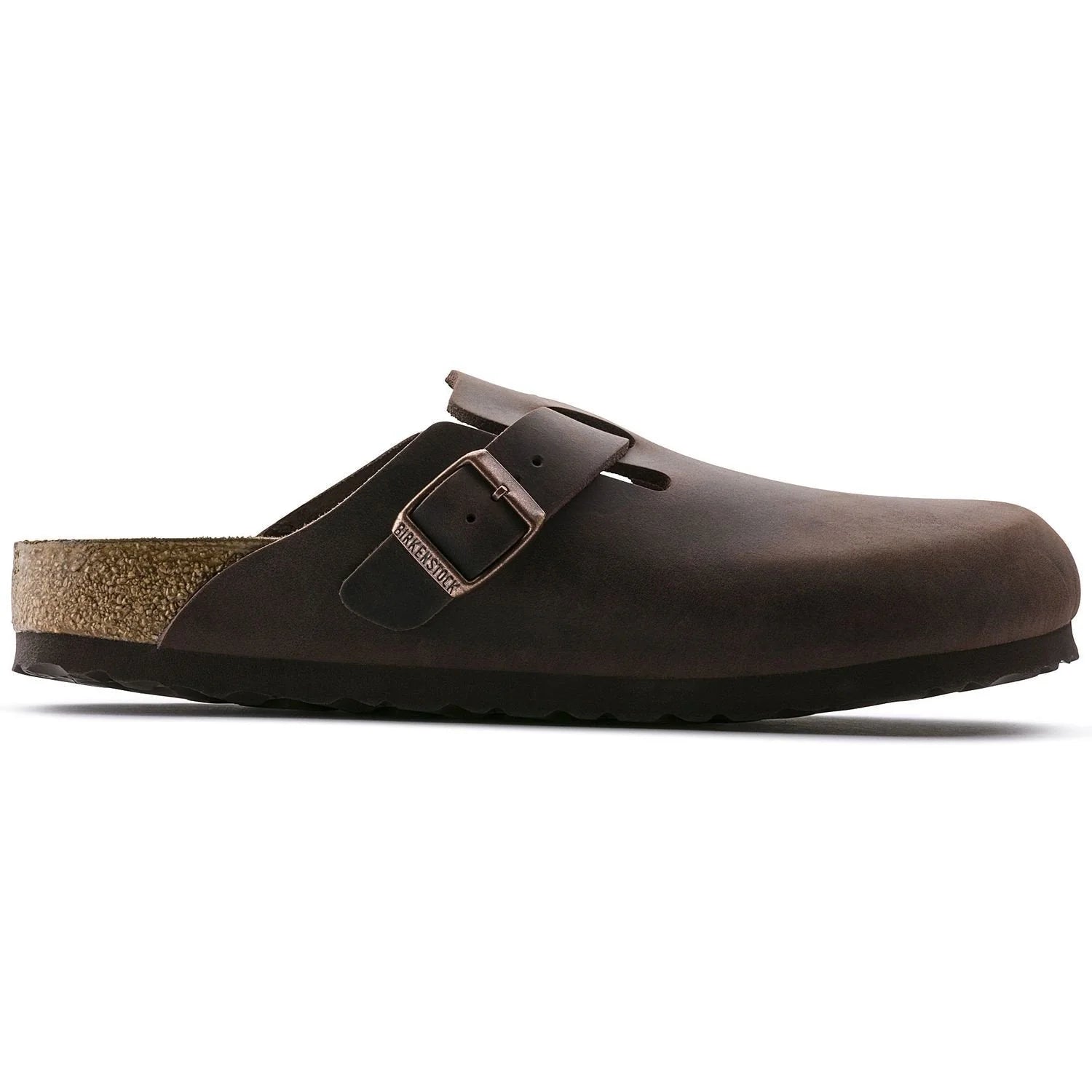 Birkenstock Boston Oiled Leather Regular Habana