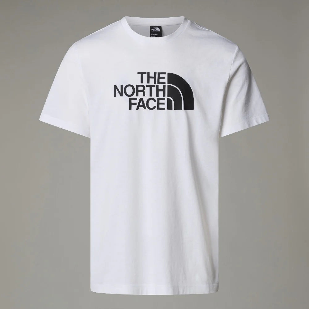 North Face Mens Easy Ss Tee White