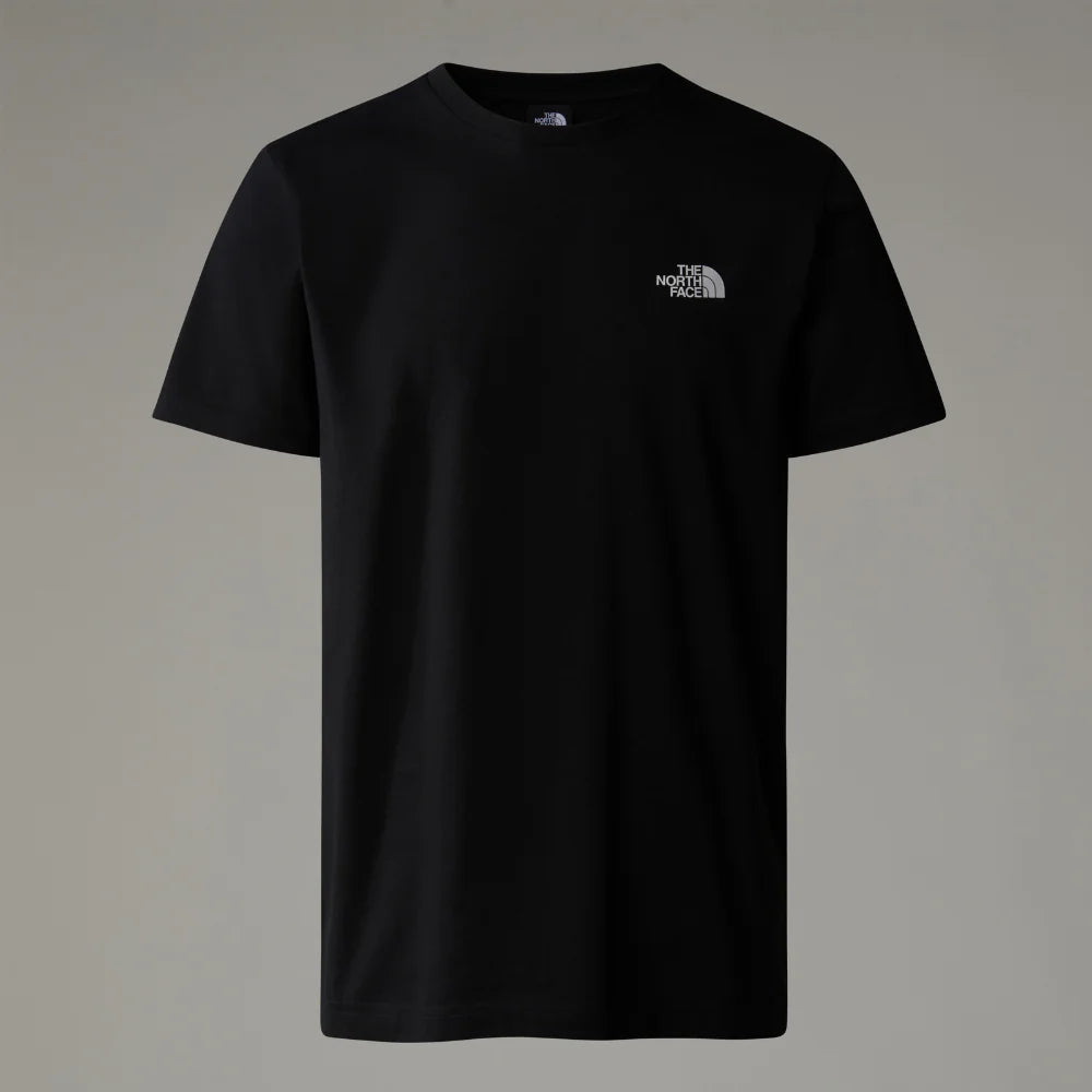North Face Unisex Simple Dome Ss Tee Black
