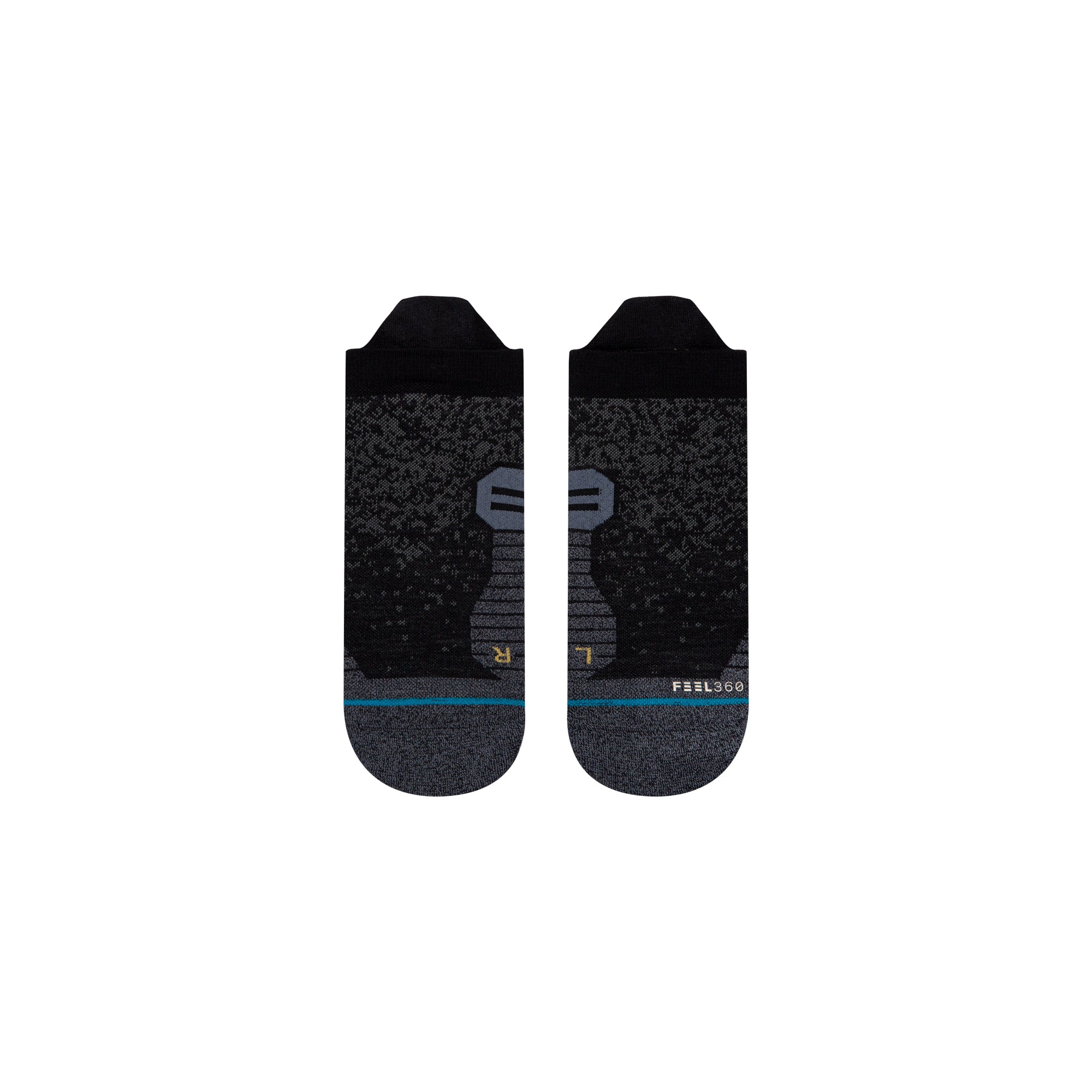 Stance Unisex Run Wool Tab St Performance Black