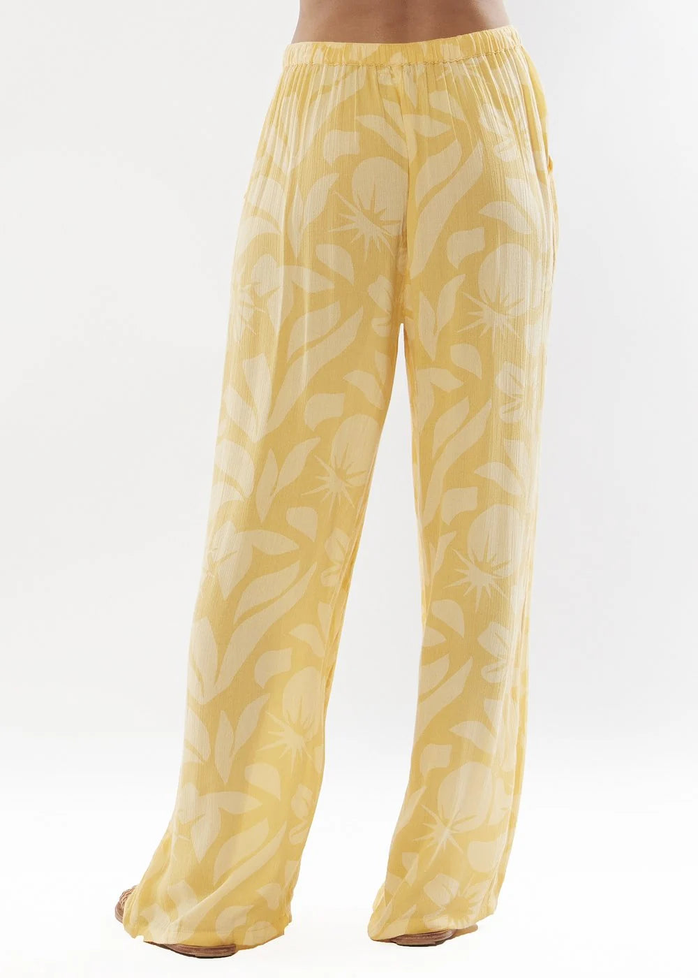 Amuse Womens Beach Bliss Woven Pant Sunbeam