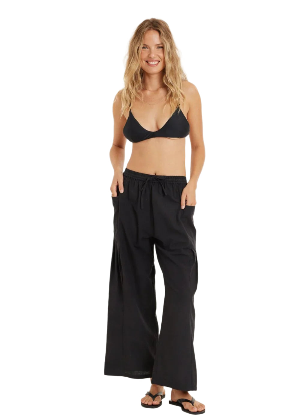 Amuse Womens On Island Time Woven Pant