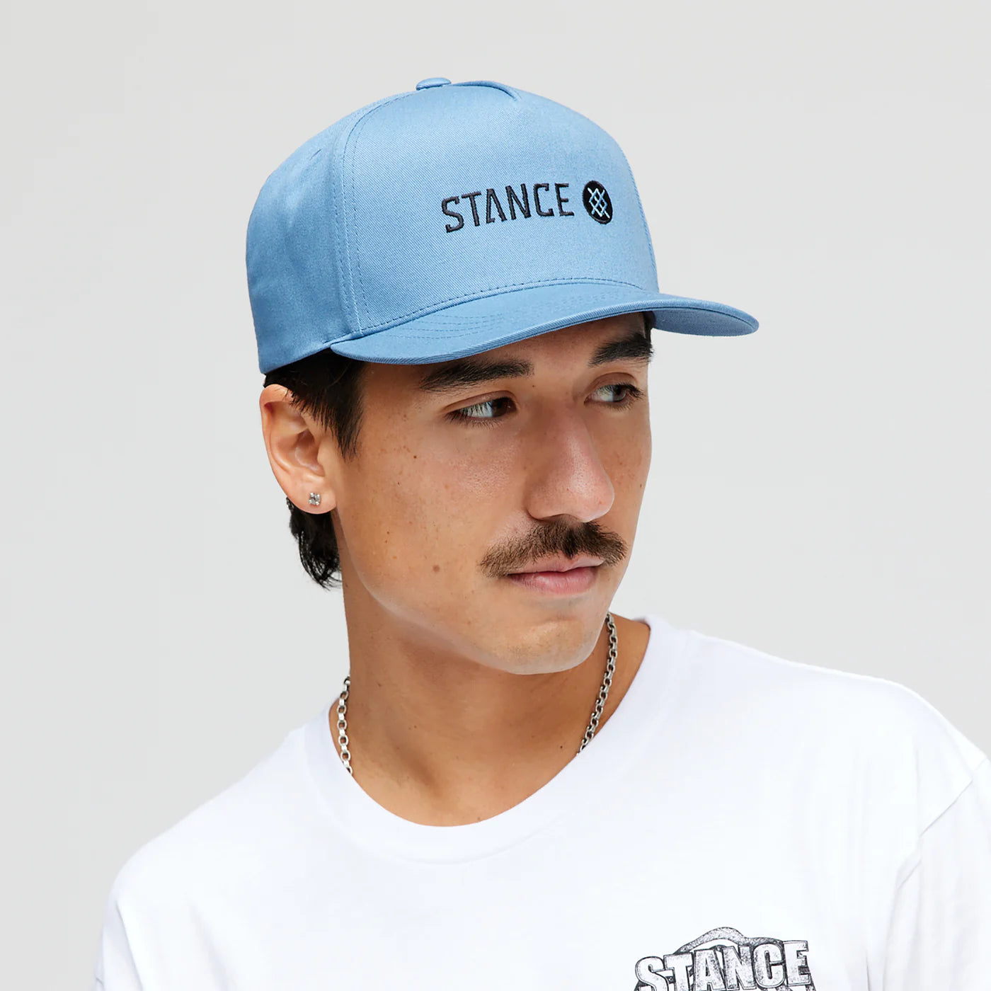Stance Unisex Icon Snapback Hat Blue