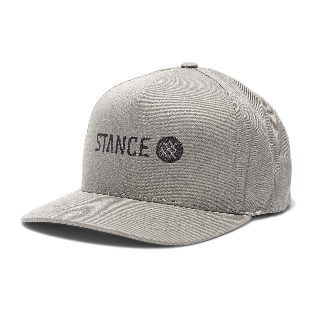 Stance Unisex Icon Snapback Hat Grey