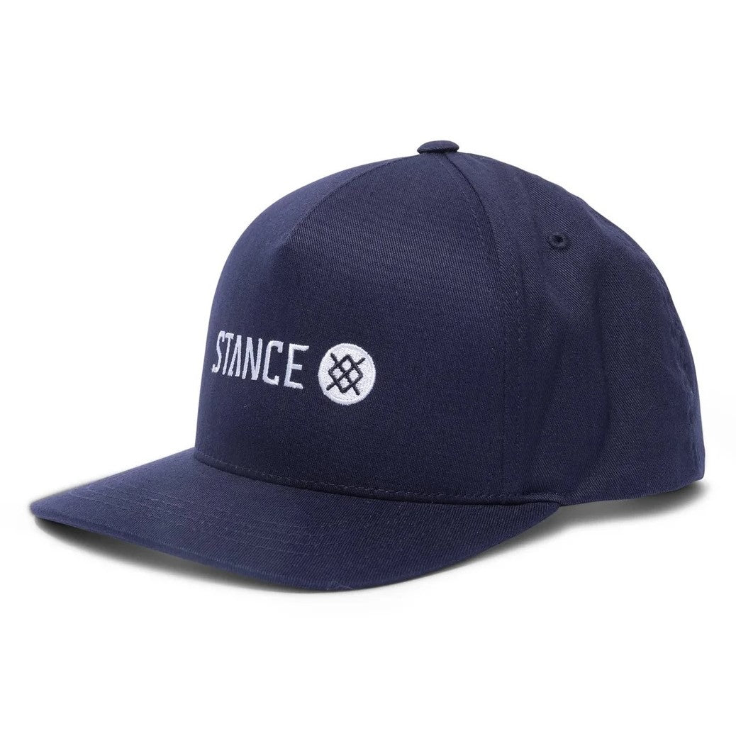 Stance Unisex Icon Snapback Hat Navy