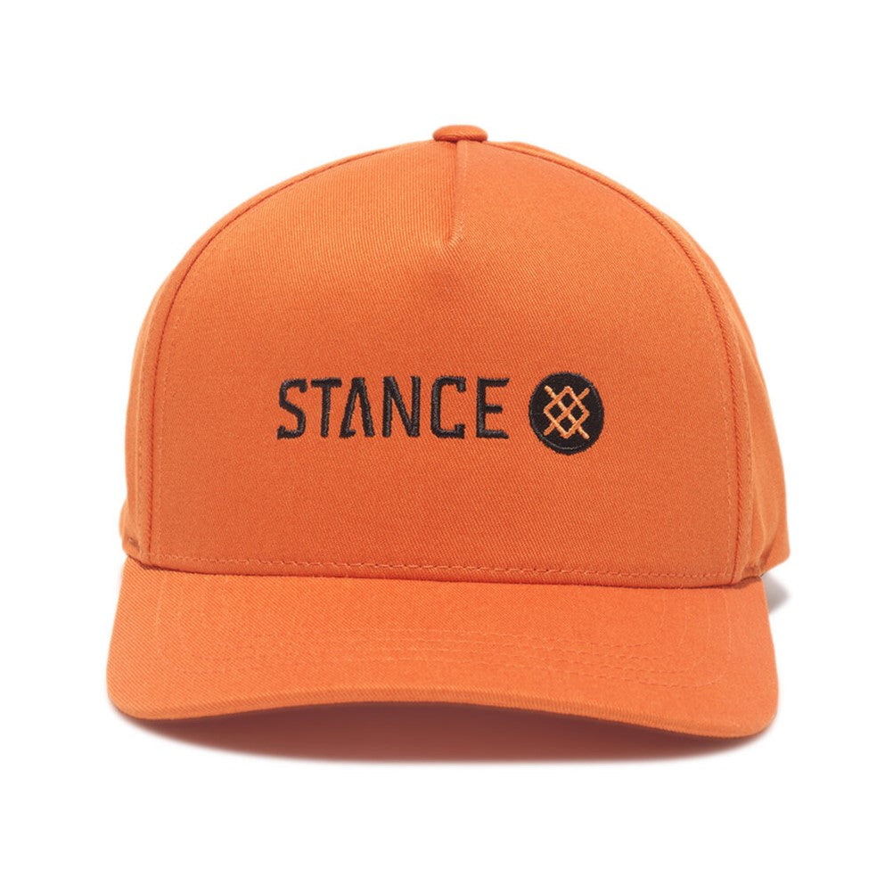 Stance Unisex Icon Snapback Hat Rust