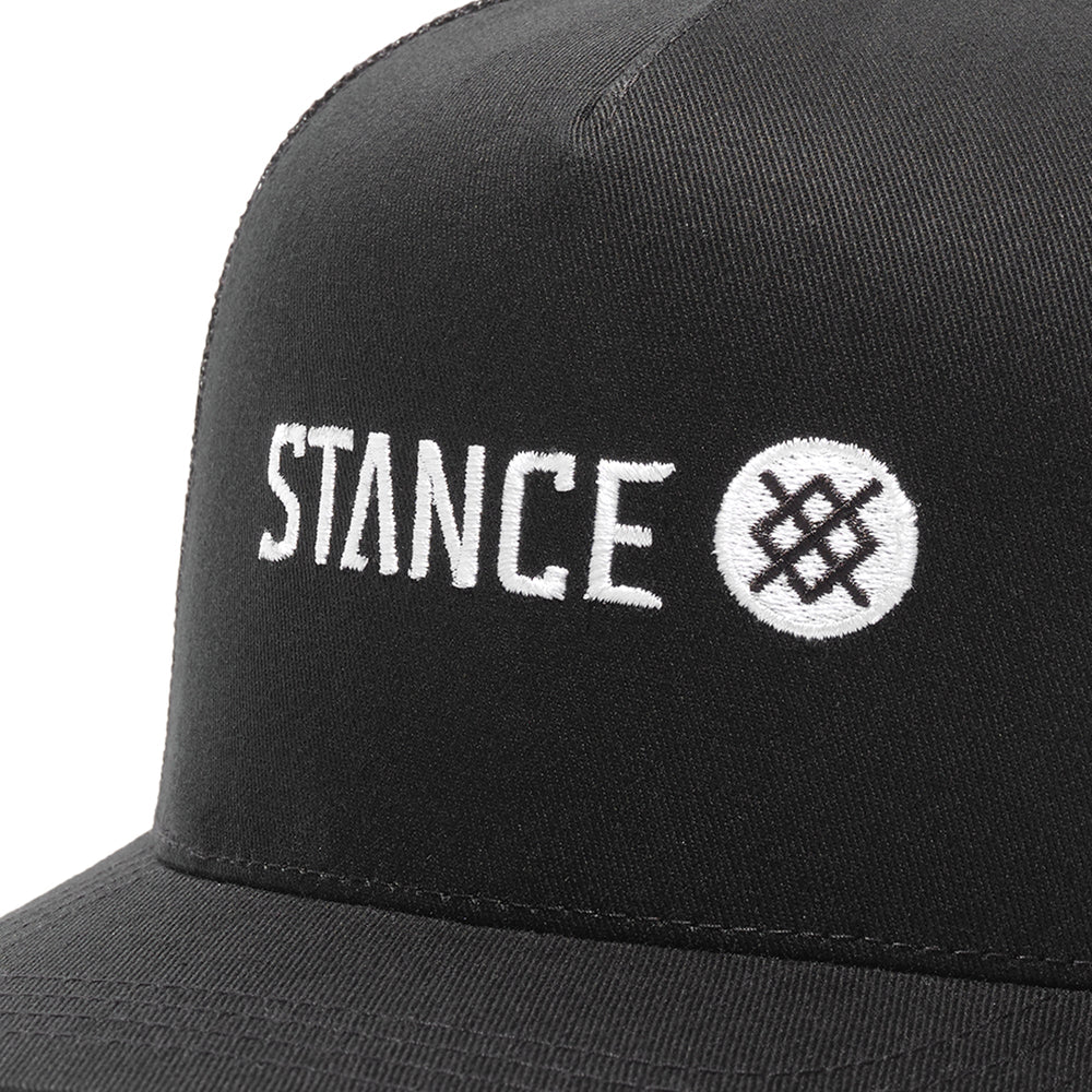 Stance Unisex Icon Trucker Hat Black