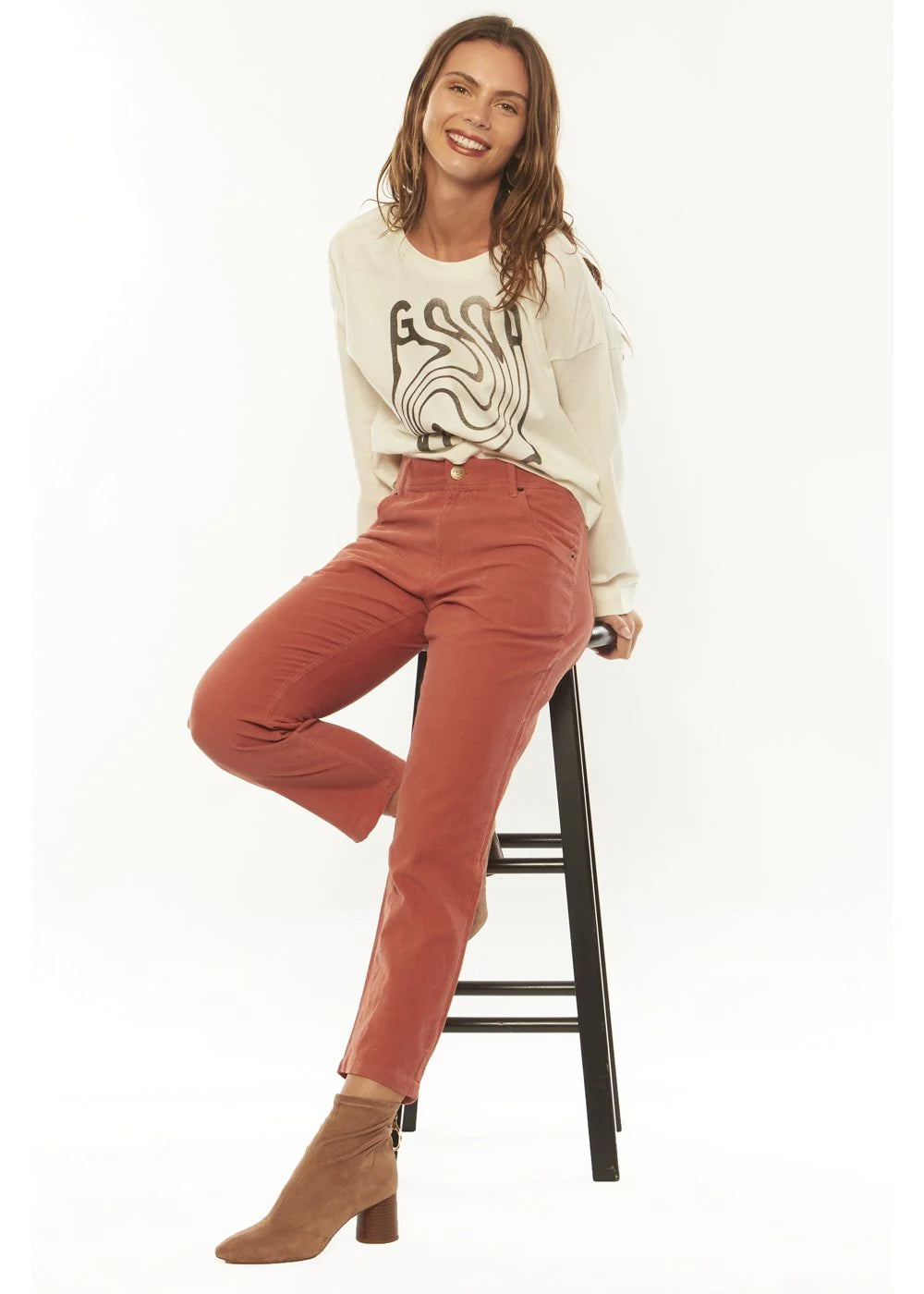 Amuse Womens Odessa Woven Pant