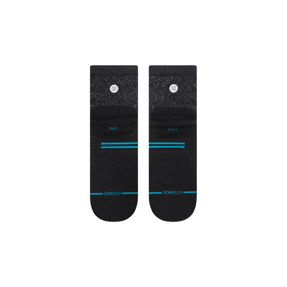 Stance Unisex Run Light Quarter Black