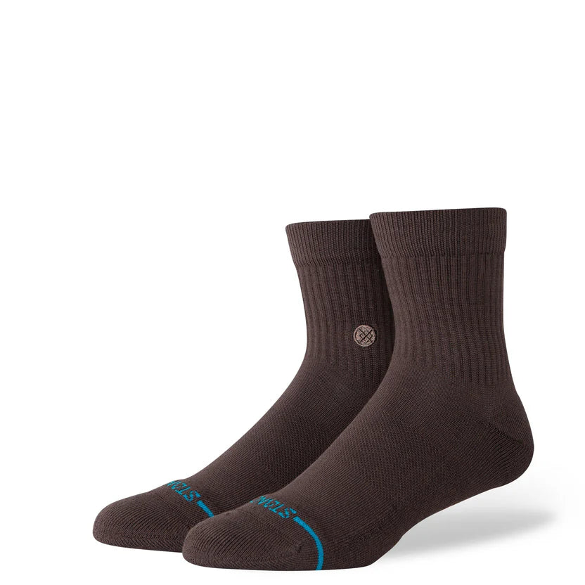 Stance Unisex Icon Quarter Dark Brown