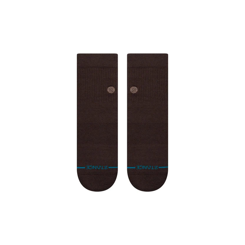 Stance Unisex Icon Quarter Dark Brown